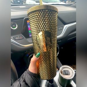 Venti gold studded Starbucks Christmas cup brand new